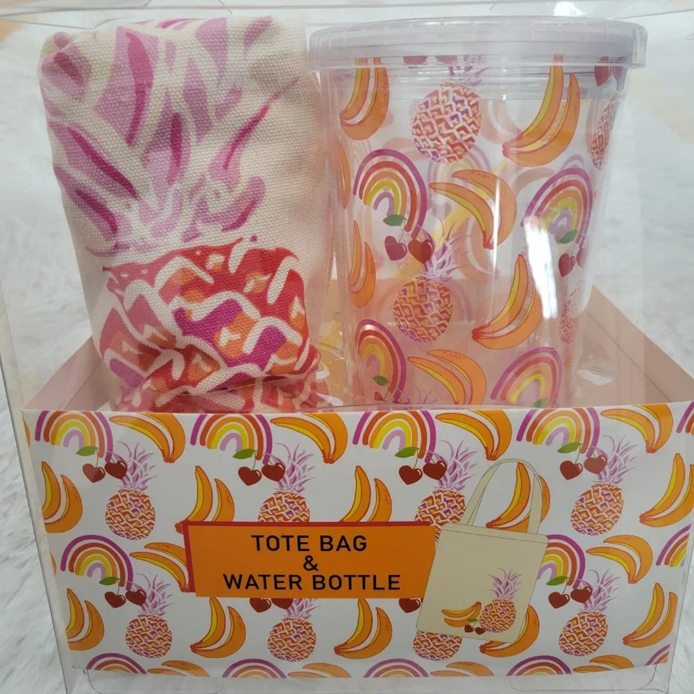 Matching Tote Bag & Tumbler Set